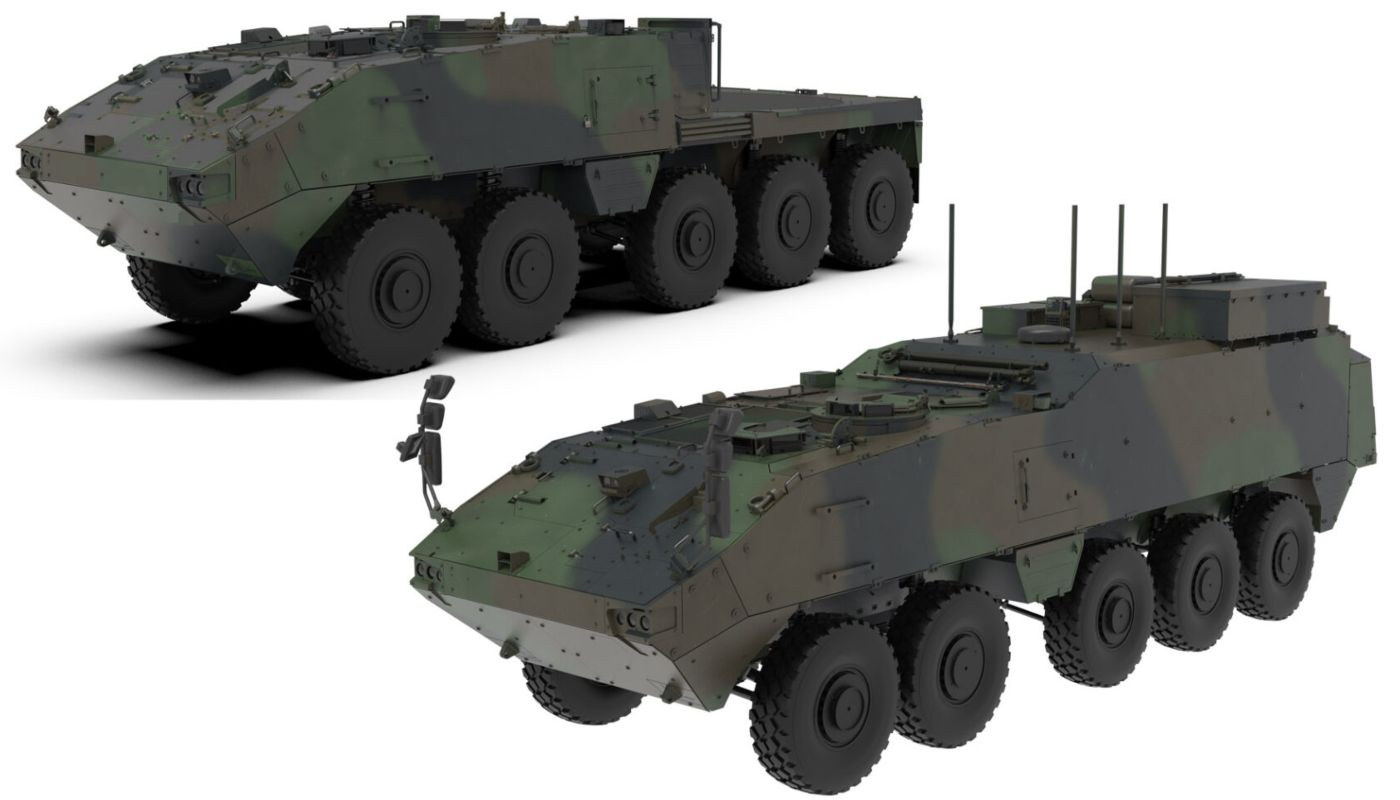 Η General Dynamics παρουσίασε νέα έκδοση του τεθωρακισμένου οχήματος Piranha