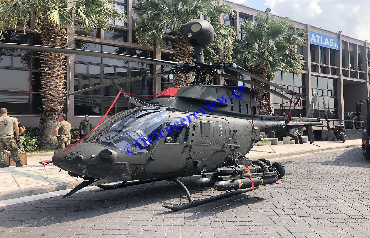 Τα νέα ελικόπτερα OH-58D Kiowa Warrior στη 84η ΔΕΘ (Αποκλειστικές εικόνες)