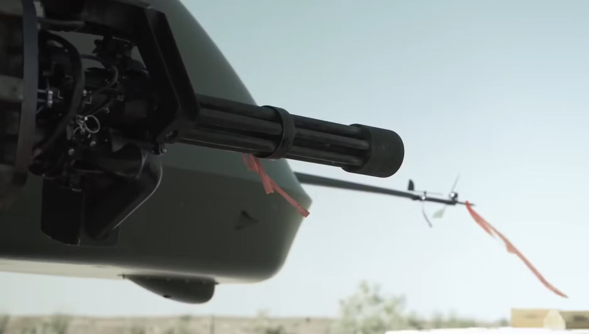 H General Atomics δοκίμασε το UAV Mojave με ατρακτίδια πολυβόλων